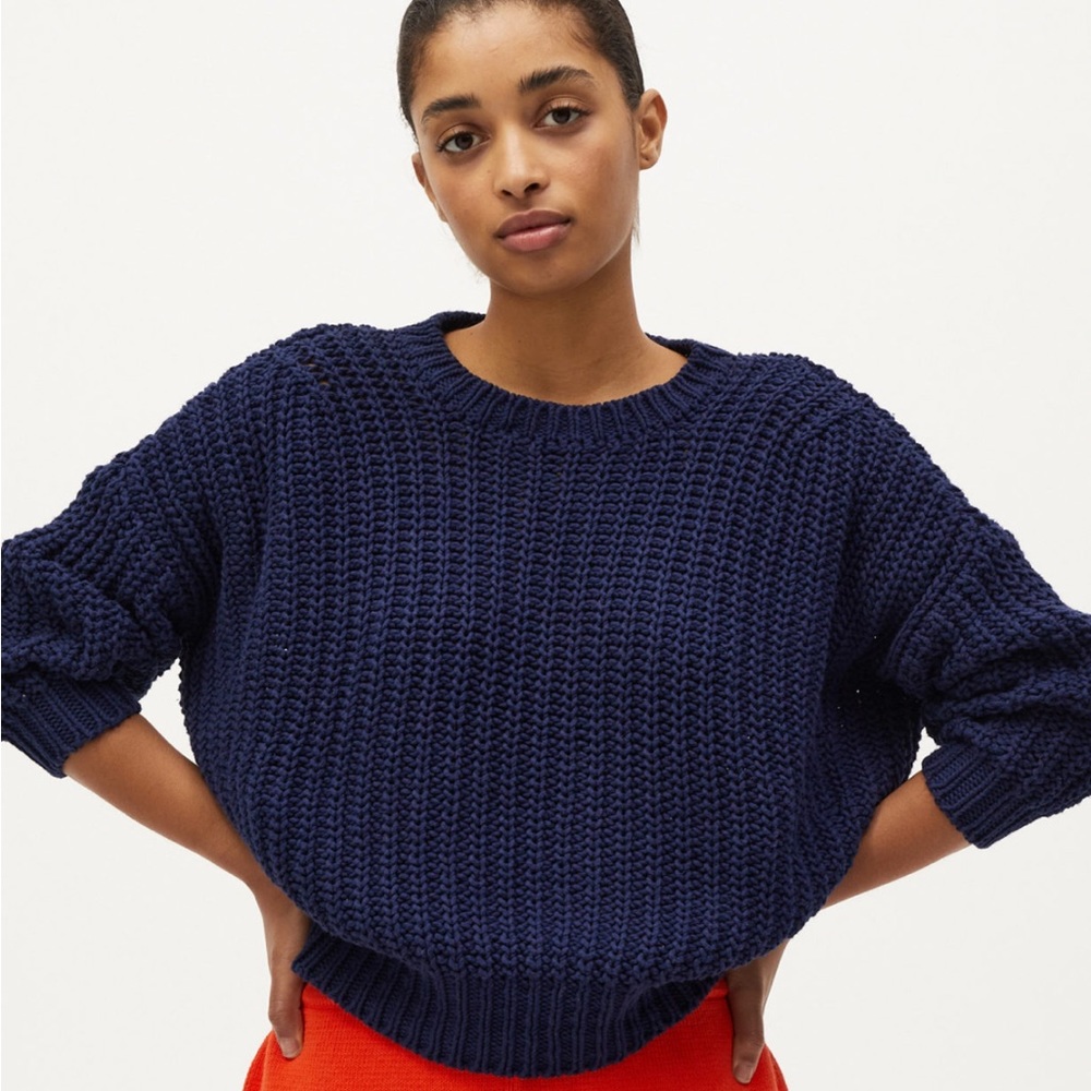 Babaa Women’s Jumper No 18, Navy, One Size